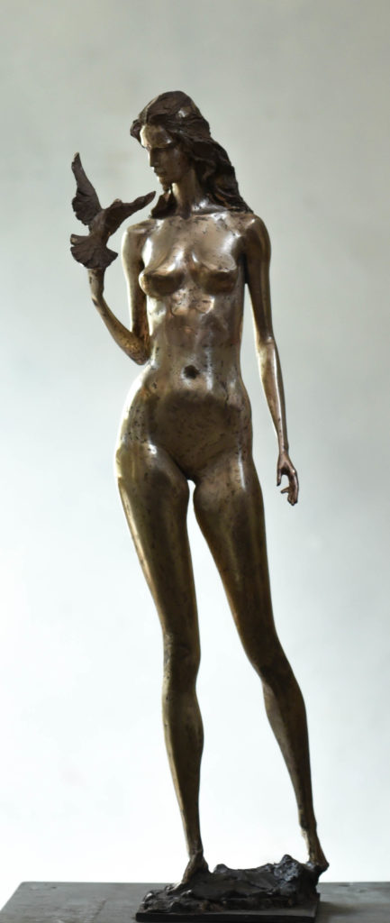 скульптура женщины