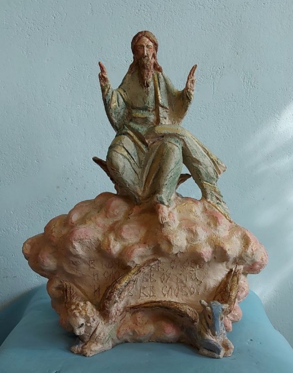 скульптура иесуса